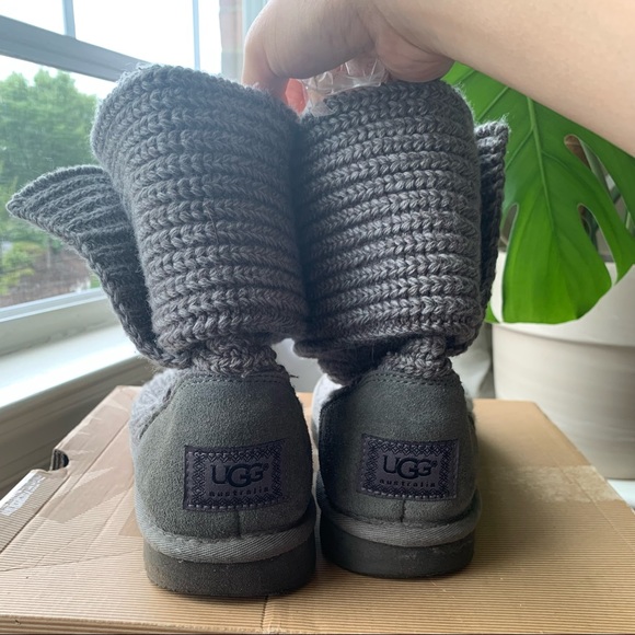 UGG Classic Cardy Boot - Grey - Picture 6 of 13